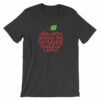 Teachers Change The World One Child At A Time Short-Sleeve Unisex T-Shirt - Image 6