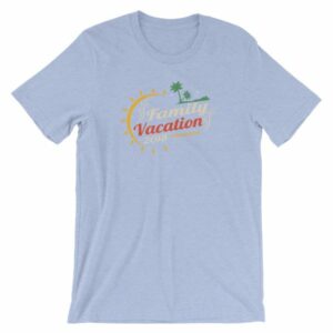 Family Vacation 2018 Fun Family Outing Short-Sleeve Unisex T-Shirt - Image 11