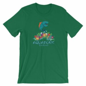 Aquaponic Gardener Alternative Organic Gardening Aquaponics Short-Sleeve Unisex T-Shirt - Image 10