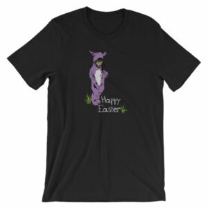 Jesus In A Bunny Suit Happy Easter Funny Short-Sleeve Unisex T-Shirt