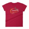 Family Vacation 2018 Fun Family Outing Women's short sleeve t-shirt - Image 17