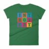 INTOVERT Fun Colorful But Not A People Person Women's short sleeve t-shirt - Image 8