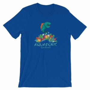 Aquaponic Gardener Alternative Organic Gardening Aquaponics Short-Sleeve Unisex T-Shirt - Image 11