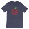 Teachers Change The World One Child At A Time Short-Sleeve Unisex T-Shirt - Image 4