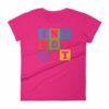 INTOVERT Fun Colorful But Not A People Person Women's short sleeve t-shirt - Image 16