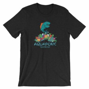Aquaponic Gardener Alternative Organic Gardening Aquaponics Short-Sleeve Unisex T-Shirt - Image 3