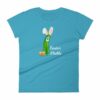 Easter Pickle Funny Easter Bunny Mash-up Women's short sleeve t-shirt - Image 13