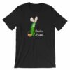 Easter Pickle Funny Easter Bunny Mash-up Short-Sleeve Unisex T-Shirt