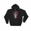 Proud American With Italian Roots Heritage Hooded Sweatshirt Hoodie