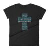Love is Patient Love is Kind Bible Verse Cross inspirational Women's short sleeve t-shirt