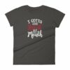 I Gotta Good Heart But This Mouth Funny Sassy Women's short sleeve t-shirt - Image 2