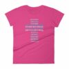 Love is Patient Love is Kind Bible Verse Cross inspirational Women's short sleeve t-shirt - Image 12