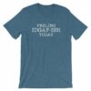 Feeling IDGAF-Ish Today Snarky Funny Short-Sleeve Unisex T-Shirt - Image 9