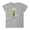 Easter Pickle Funny Easter Bunny Mash-up Women's short sleeve t-shirt - Image 7