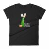 Easter Pickle Funny Easter Bunny Mash-up Women's short sleeve t-shirt