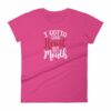 I Gotta Good Heart But This Mouth Funny Sassy Women's short sleeve t-shirt - Image 13
