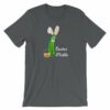 Easter Pickle Funny Easter Bunny Mash-up Short-Sleeve Unisex T-Shirt - Image 5