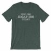 Feeling IDGAF-Ish Today Snarky Funny Short-Sleeve Unisex T-Shirt - Image 3