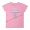 Love is Patient Love is Kind Bible Verse Cross inspirational Women's short sleeve t-shirt - Image 11
