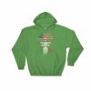 Proud American With Italian Roots Heritage Hooded Sweatshirt Hoodie - Image 5