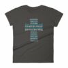 Love is Patient Love is Kind Bible Verse Cross inspirational Women's short sleeve t-shirt - Image 2