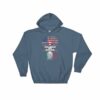 Proud American With Italian Roots Heritage Hooded Sweatshirt Hoodie - Image 3