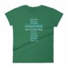 Love is Patient Love is Kind Bible Verse Cross inspirational Women's short sleeve t-shirt - Image 7