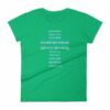 Love is Patient Love is Kind Bible Verse Cross inspirational Women's short sleeve t-shirt - Image 9