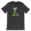 Easter Pickle Funny Easter Bunny Mash-up Short-Sleeve Unisex T-Shirt - Image 7