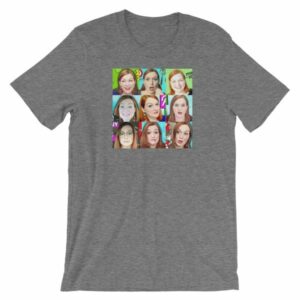 Many Faces of Margaret Merch Love Short-Sleeve Unisex T-Shirt - Image 8