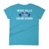 West Hills Color Guard Women's short sleeve t-shirt - Image 11