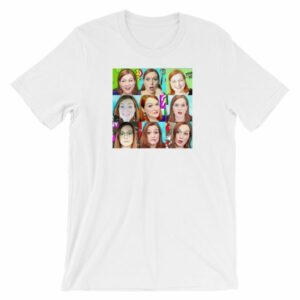 Many Faces of Margaret Merch Love Short-Sleeve Unisex T-Shirt - Image 2