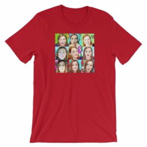 Many Faces of Margaret Merch Love Short-Sleeve Unisex T-Shirt - Image 13