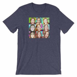 Many Faces of Margaret Merch Love Short-Sleeve Unisex T-Shirt - Image 5