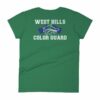 West Hills Color Guard Women's short sleeve t-shirt - Image 8