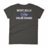 West Hills Color Guard Women's short sleeve t-shirt - Image 2
