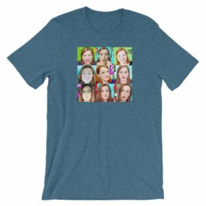 Many Faces of Margaret Merch Love Short-Sleeve Unisex T-Shirt - Image 7