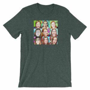 Many Faces of Margaret Merch Love Short-Sleeve Unisex T-Shirt - Image 4