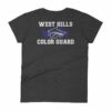 West Hills Color Guard Women's short sleeve t-shirt - Image 3