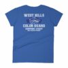 West Hills Color Guard Parents Women's short sleeve t-shirt - Image 9