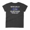 West Hills Color Guard Parents Women's short sleeve t-shirt - Image 3