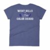 West Hills Color Guard Women's short sleeve t-shirt - Image 6