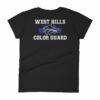 West Hills Color Guard Women's short sleeve t-shirt