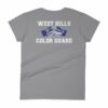 West Hills Color Guard Women's short sleeve t-shirt - Image 5
