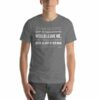 If I Am Shaven.. Judges 16:17 Funny Beard Lover Short-Sleeve Unisex T-Shirt - Image 11