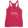 God is Greater Than the Highs and Lows Christian Women's Racerback Tank - Image 9