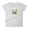 RIP Dinosaurs Thoughts and Prayers to You Funny Women's short sleeve t-shirt - Image 11