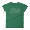 One Nation Pledge of Allegiance American Flag Women's short sleeve t-shirt - Image 8