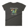 RIP Dinosaurs Thoughts and Prayers to You Funny Women's short sleeve t-shirt - Image 2