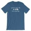 Women Want Me Fish Fear Me Fishing Humor Short-Sleeve Unisex T-Shirt - Image 10